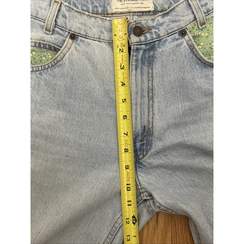Vintage 90s Levis 550 Orange Tab Light‎ Wash Relaxed Fit Denim Jeans Size 30